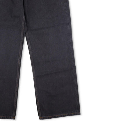 WARDROBE NYC Womens Low Rise Jean Wide-Leg Jeans Black 5 Pocket Size 28 RRP 285 — View 4
