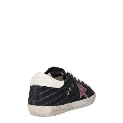 GOLDEN GOOSE Womens Trainers Black White Punk Leather Low Top Lace Up UK7 RRP485 — View 6