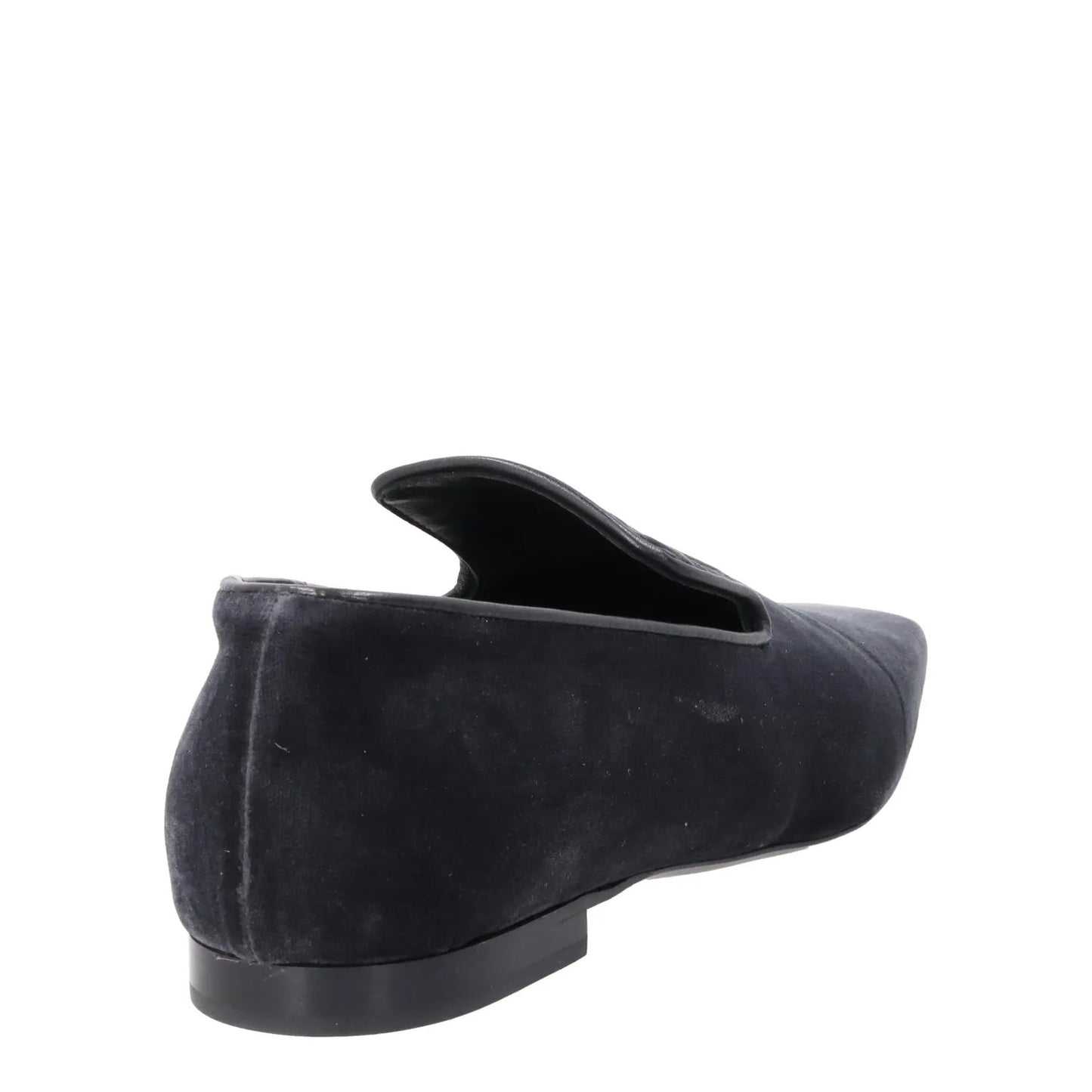 TOTEME Womens Grey Velvet Flat Loafer Slip On Leather Insole EU 38 RRP 490 — View 6
