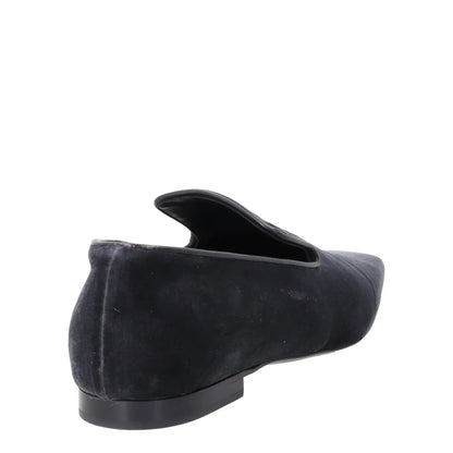 TOTEME Womens Grey Velvet Flat Loafer Slip On Leather Insole EU 38 RRP 490 — View 6