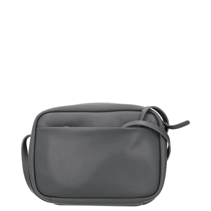 BALENCIAGA Womens Crossbody Bag Grey Leather Handbag Logo Size Small RRP 950 — View 3