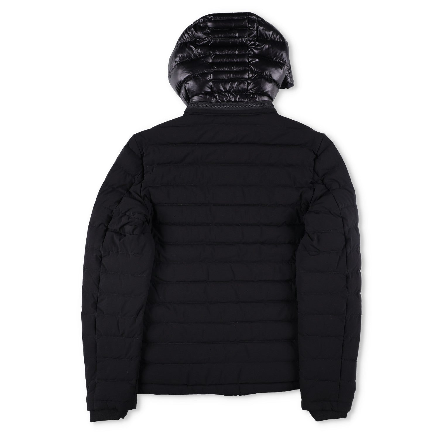MOOSE KNUCKLES Mens Black Puffer Jacket Size Small Nylon RRP800 — View 2