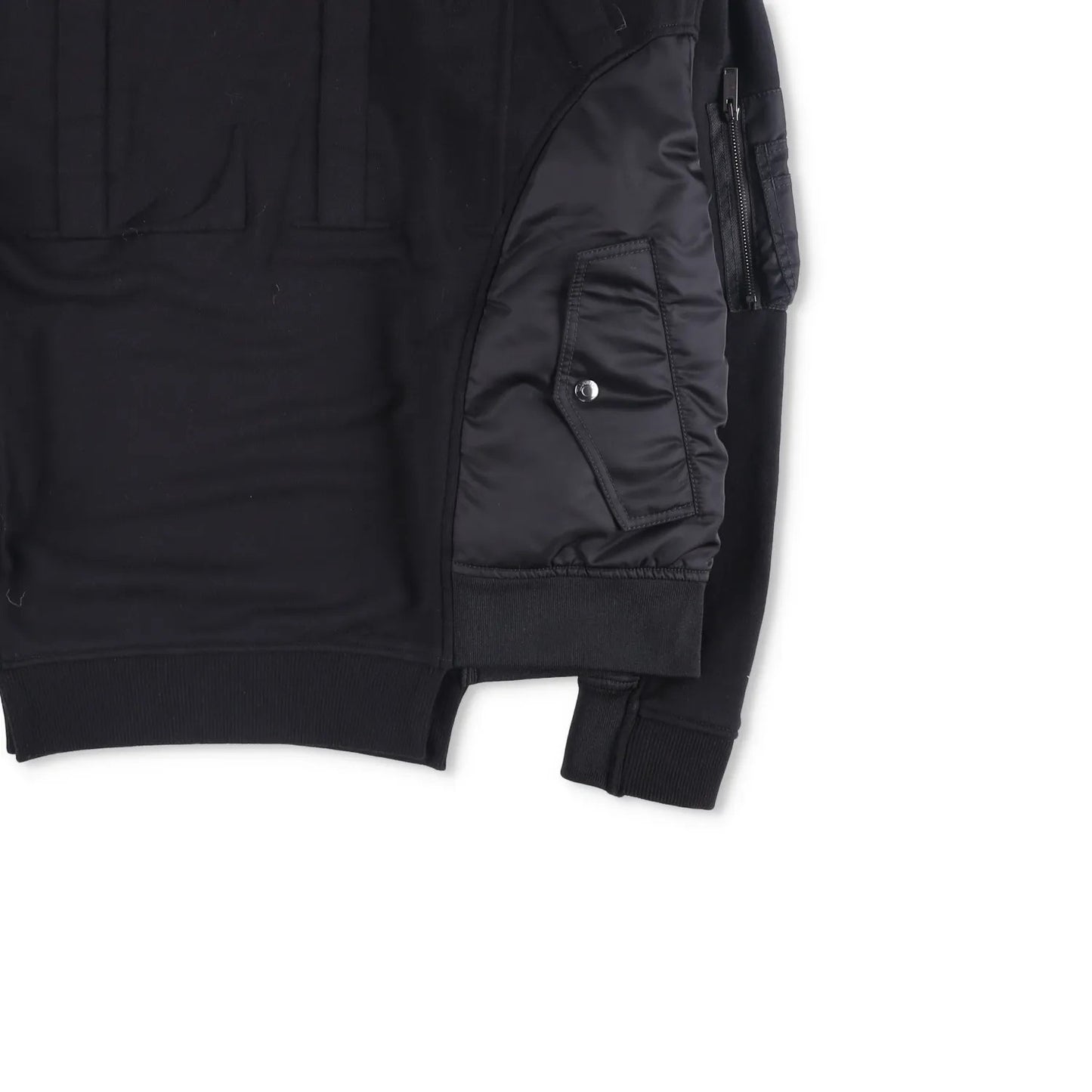 VALENTINO Mens Jumper Cotton Polyester Blend Black Crew Neck Size M RRP 1400 — View 4