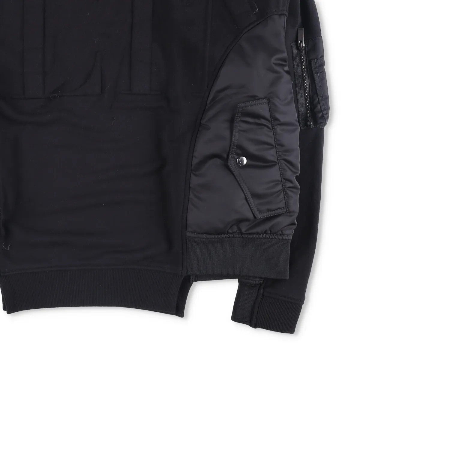 VALENTINO Mens Jumper Cotton Polyester Blend Black Crew Neck Size M RRP 1400 — View 4