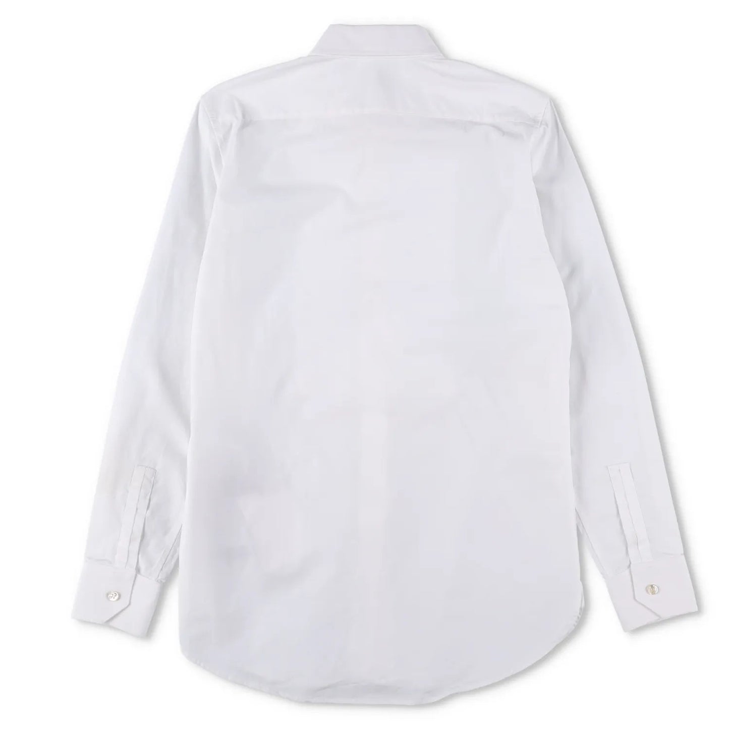 SAINT LAURENT Womens Top Shirt Long Sleeve Collared Button Up White 34 RRP 645 — View 10