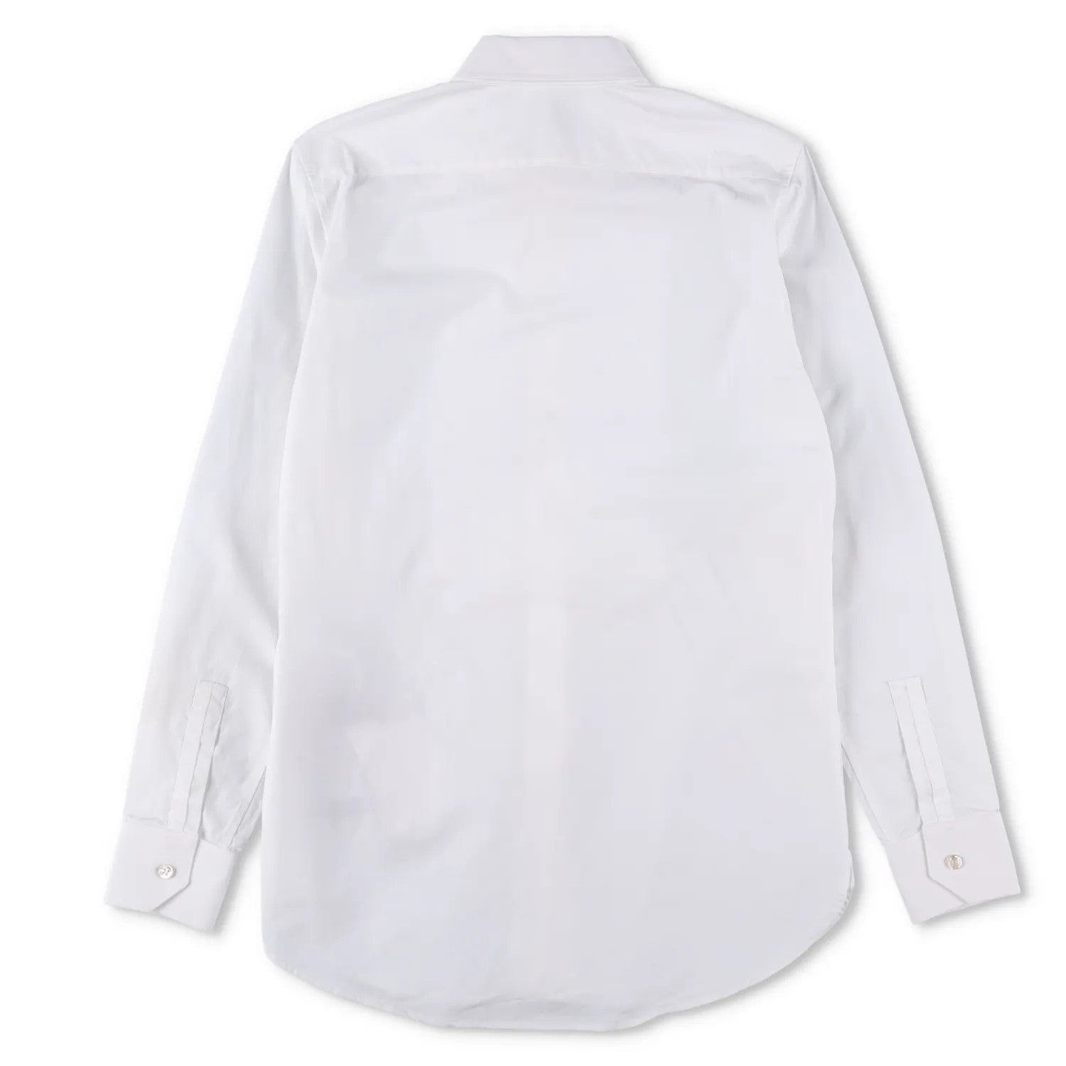 SAINT LAURENT Womens Top Shirt Long Sleeve Collared Button Up White 34 RRP 645 — View 10