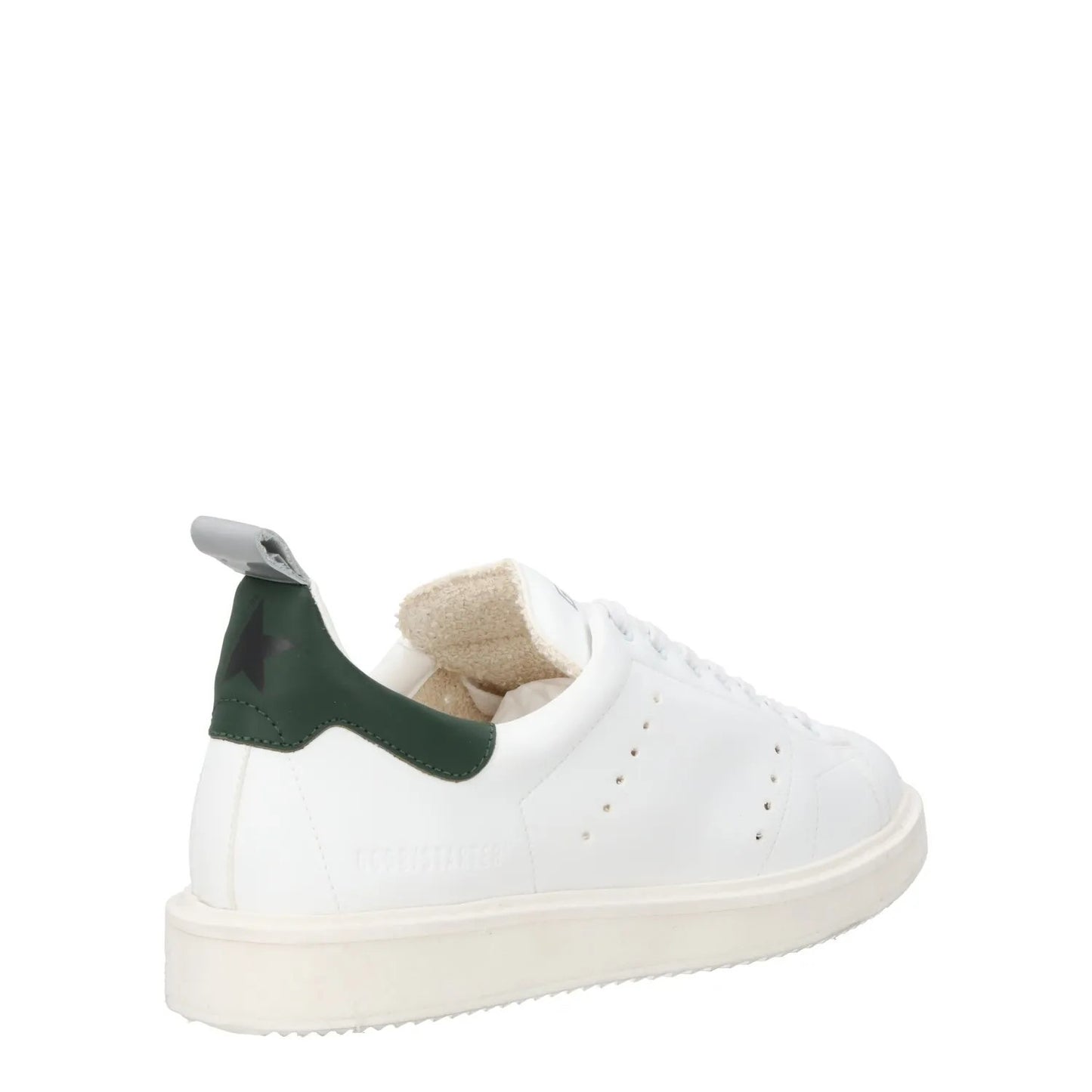 GOLDEN GOOSE Mens Starter Bio Sneakers White Low Top Lace Up Size UK 6.5 RRP 515 — View 8