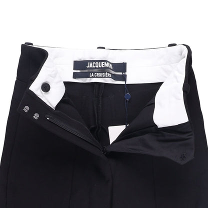 JACQUEMUS Womens Le Pantalon Capri Trousers Black Slim Fit Black 34 RRP 550 — View 9