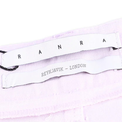 RANRA Men Loftur Trousers Lilac Straight Leg Purple Flat Front Straight S RRP370 — View 7