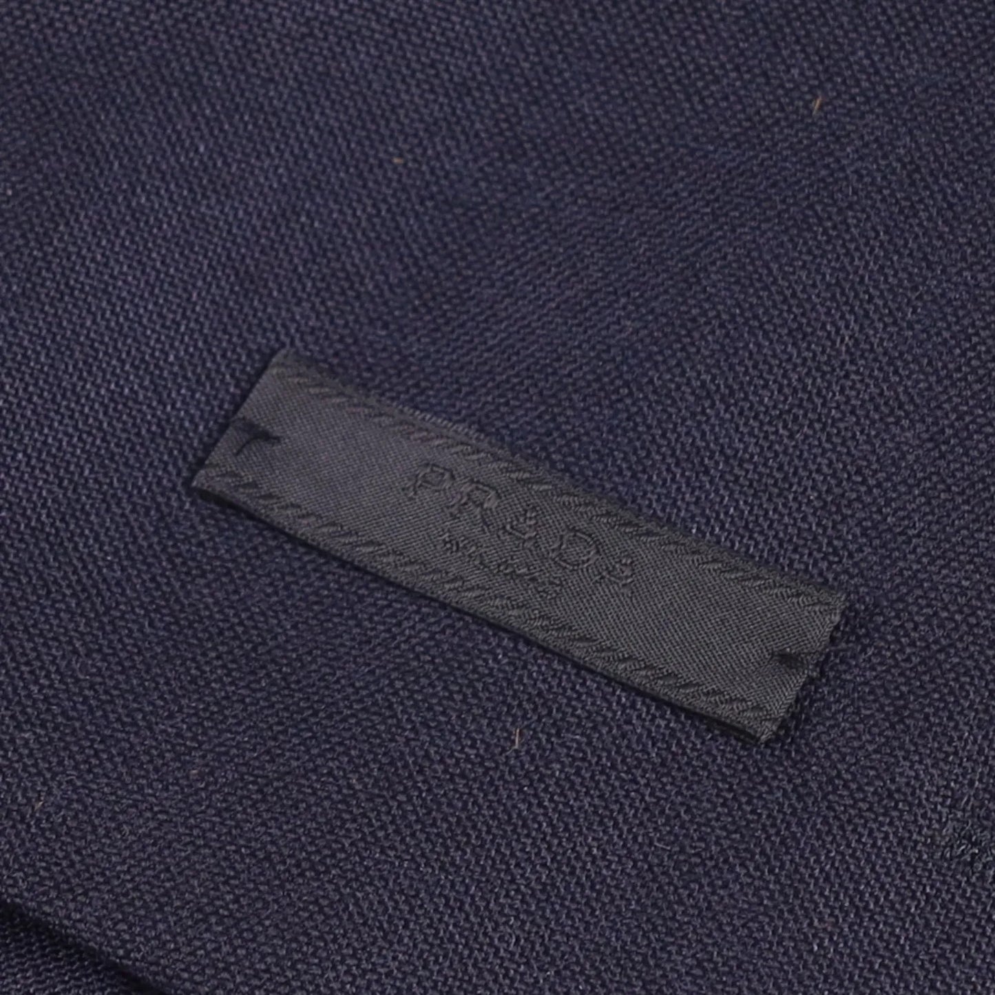 PRADA Mens Panama Mohair Blazer Jacket Dark Blue Blazer Two Button 46R RRP 3300 — View 6