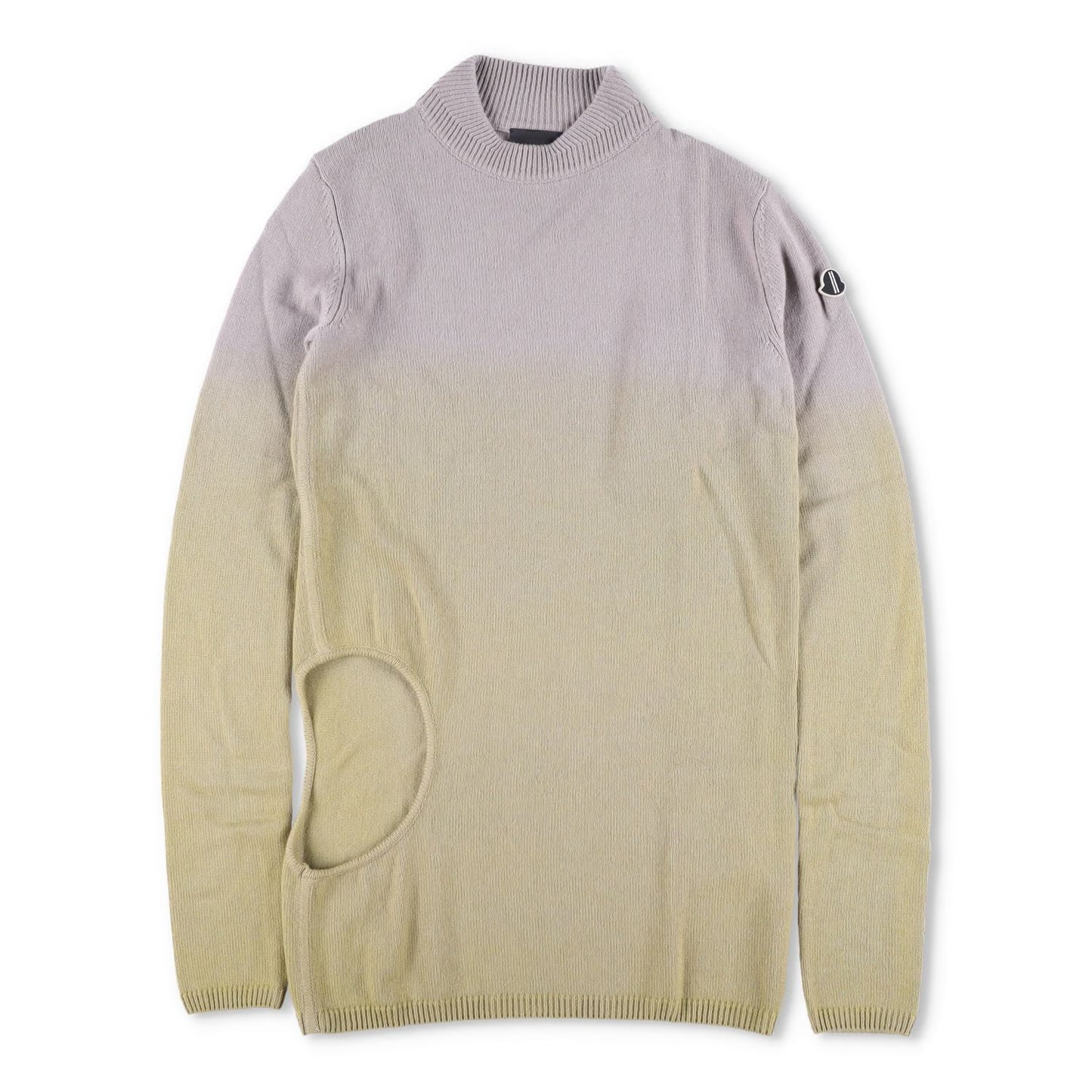 MONCLER X RICK OWENS Womens Subhuman Long Knit Jumper Pullover Multi XS RRP 1515