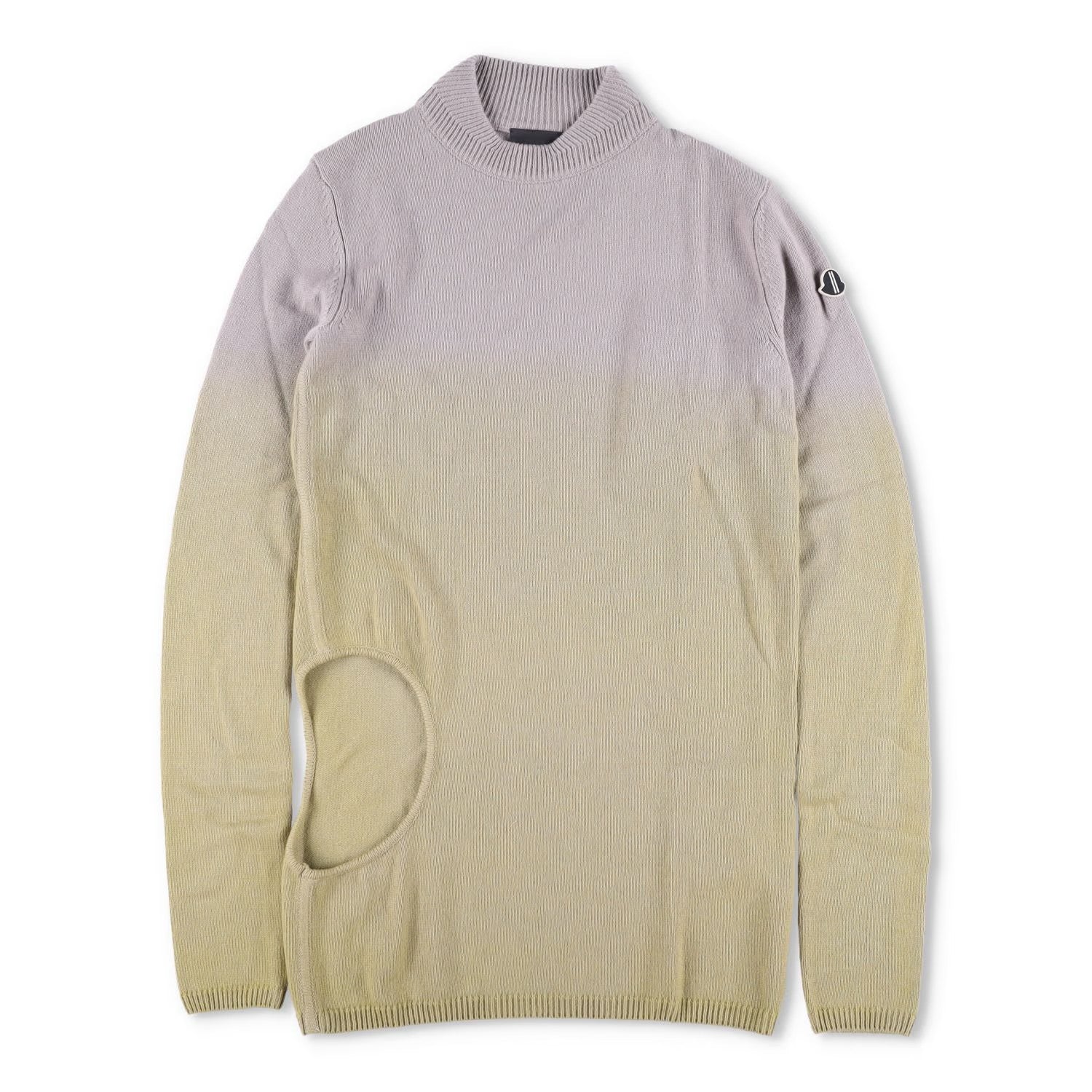 MONCLER X RICK OWENS Womens Subhuman Long Knit Jumper Pullover Multi XS RRP 1515
