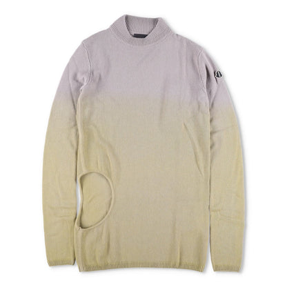 MONCLER X RICK OWENS Womens Subhuman Long Knit Jumper Pullover Multi XS RRP 1515