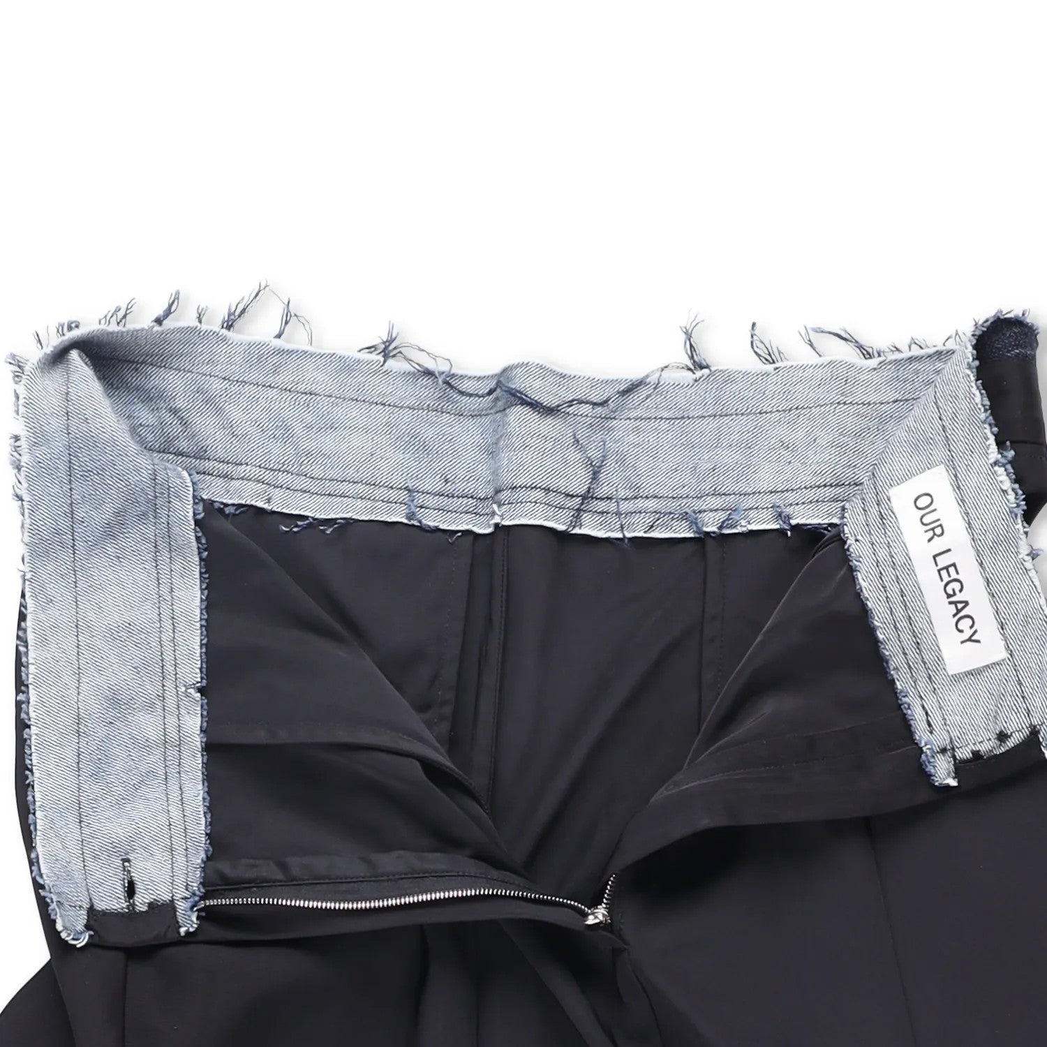 OUR LEGACY Womens A Line Skirt Black Cotton Blend Lightweight Casual RRP 325 — View 6