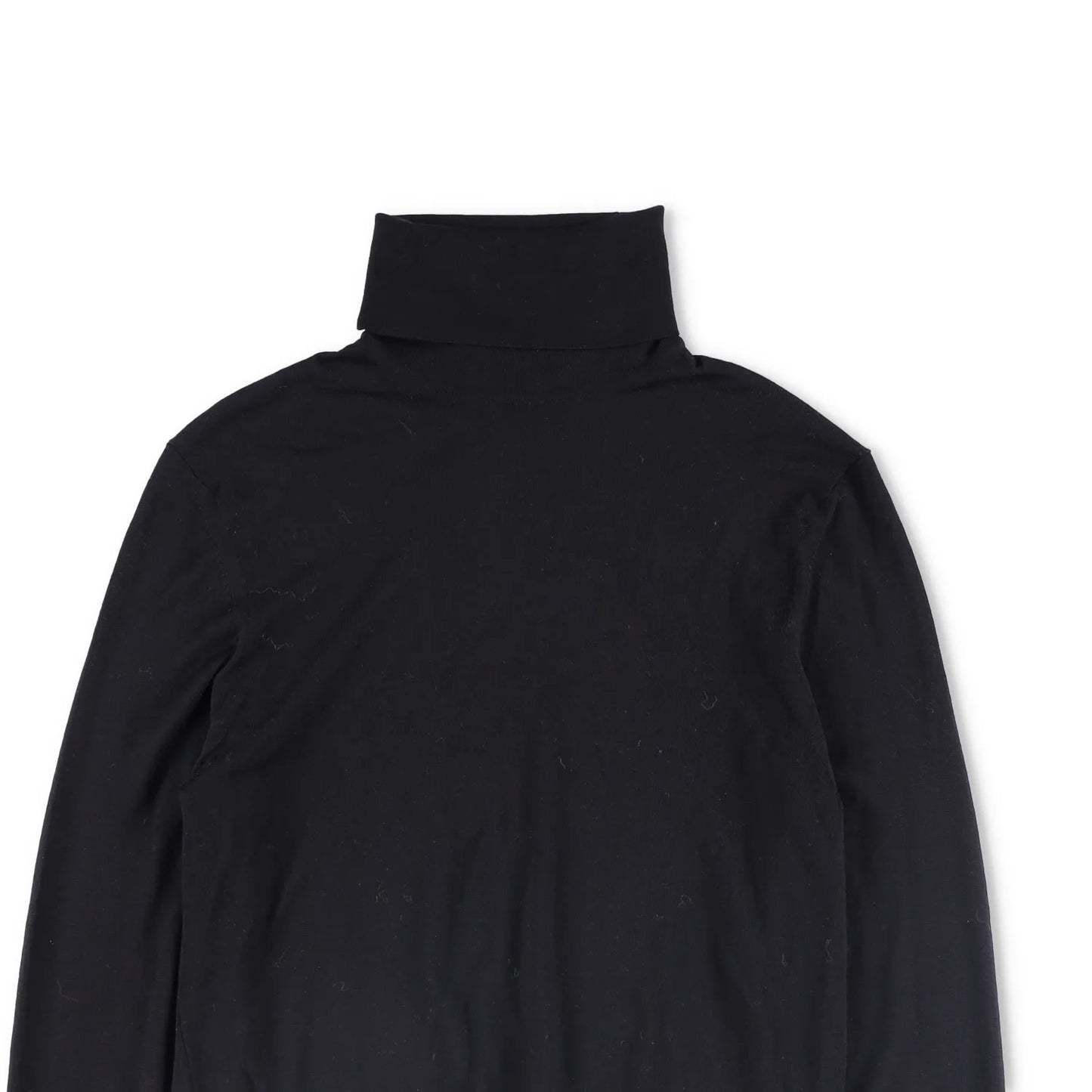 TOM FORD Mens Fine Gauge Merino Roll Neck Black Turtleneck Jumper Size 48 RRP930 — View 2
