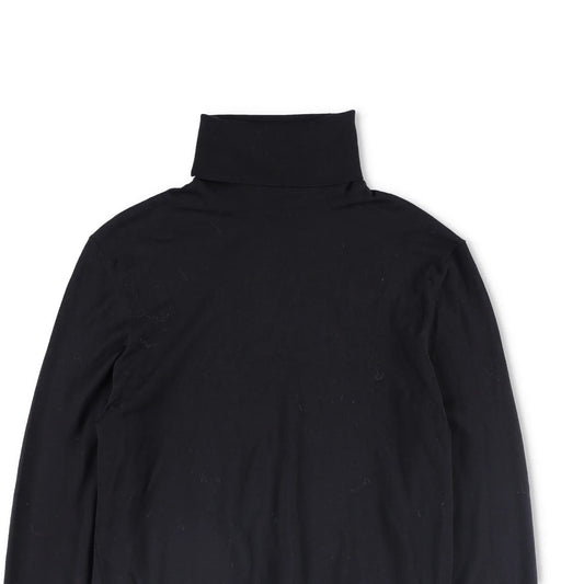 TOM FORD Mens Fine Gauge Merino Roll Neck Black Turtleneck Jumper Size 48 RRP930 — View 2