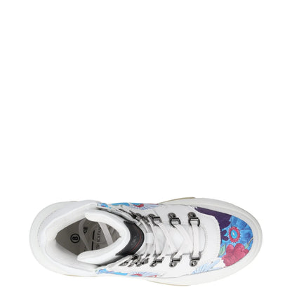 BOGNER Womens Trainers High Top White Leather Lace Up Sneakers UK 2.5 RRP 275 — View 7