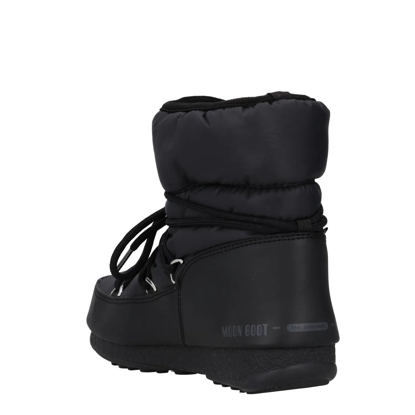 MOONBOOT Womens Ankle Snow Boots Black Synthetic Flat Lace Up UK 3.5 RRP 150 — View 5