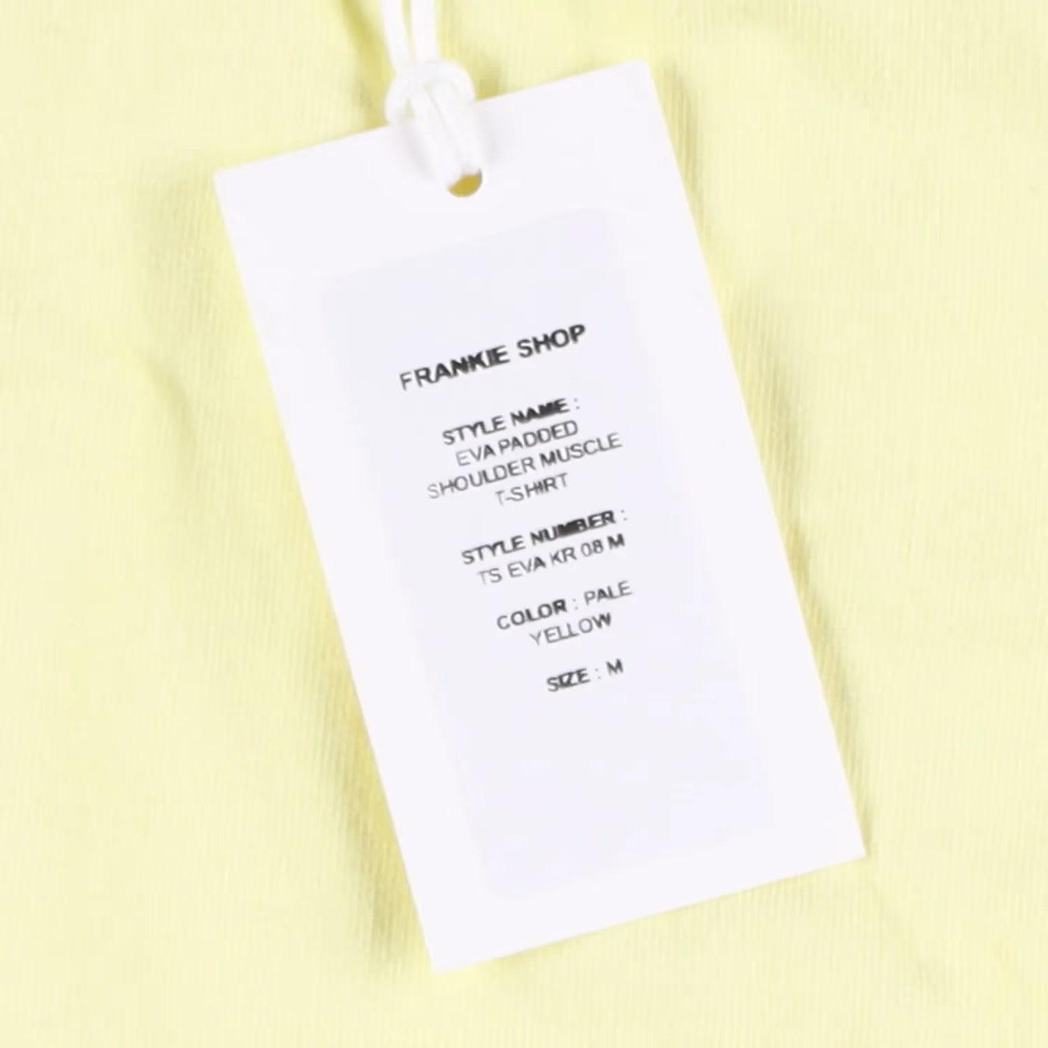 FRANKIE SHOP Womens Top Cotton Sleeveless Crew Neck Yellow Size M RRP 125 — View 7