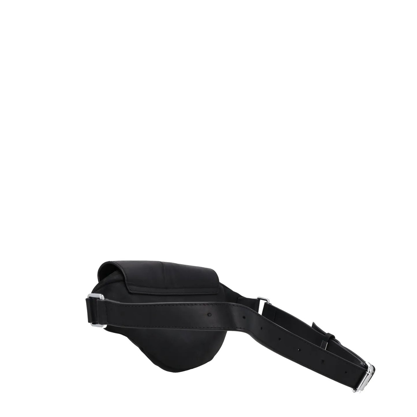 MYL BERLIN Womens Black Leather Waist Pack Flap Closure Adjustable S RRP 125 — View 4