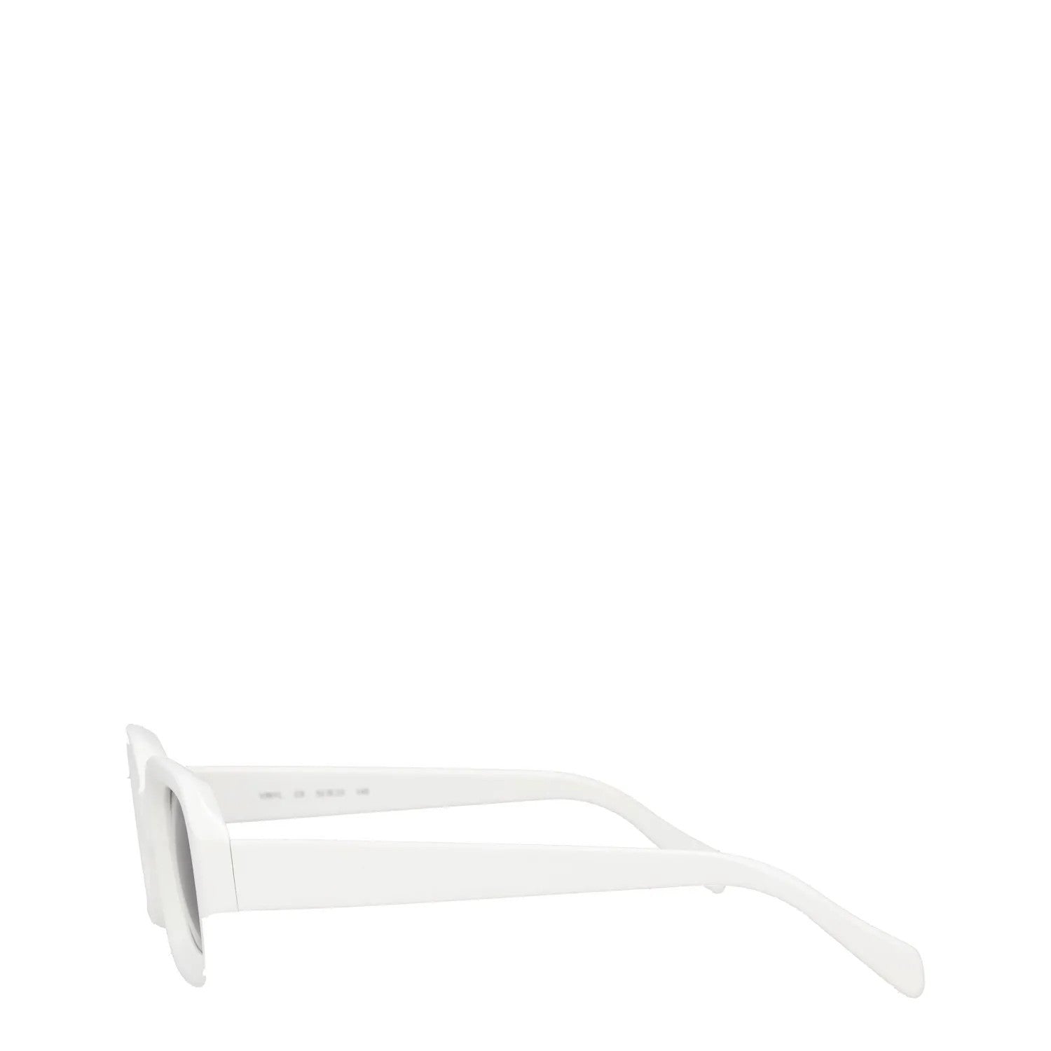 ILLESTEVA Womens Square Sunglasses White Acrylic Frame Dark Lens One Size RRP225 — View 3