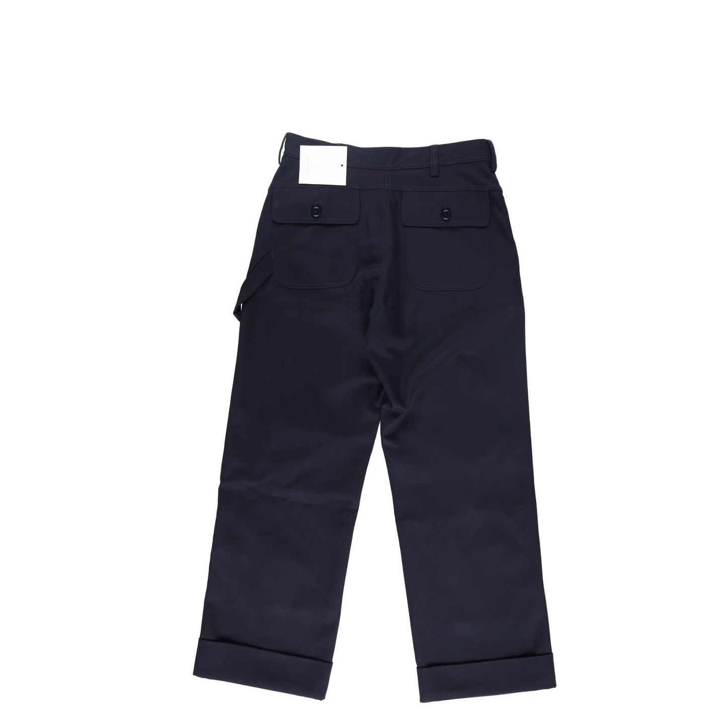 SIMONE ROCHA Mens Workwear Trousers Navy Blue Wide Leg Cargo Pocket S RRP 695 — View 11