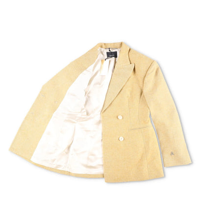 ANOUKI Mens Blazer Yellow Double Breasted Cotton Blend Size XL RRP 900 — View 8