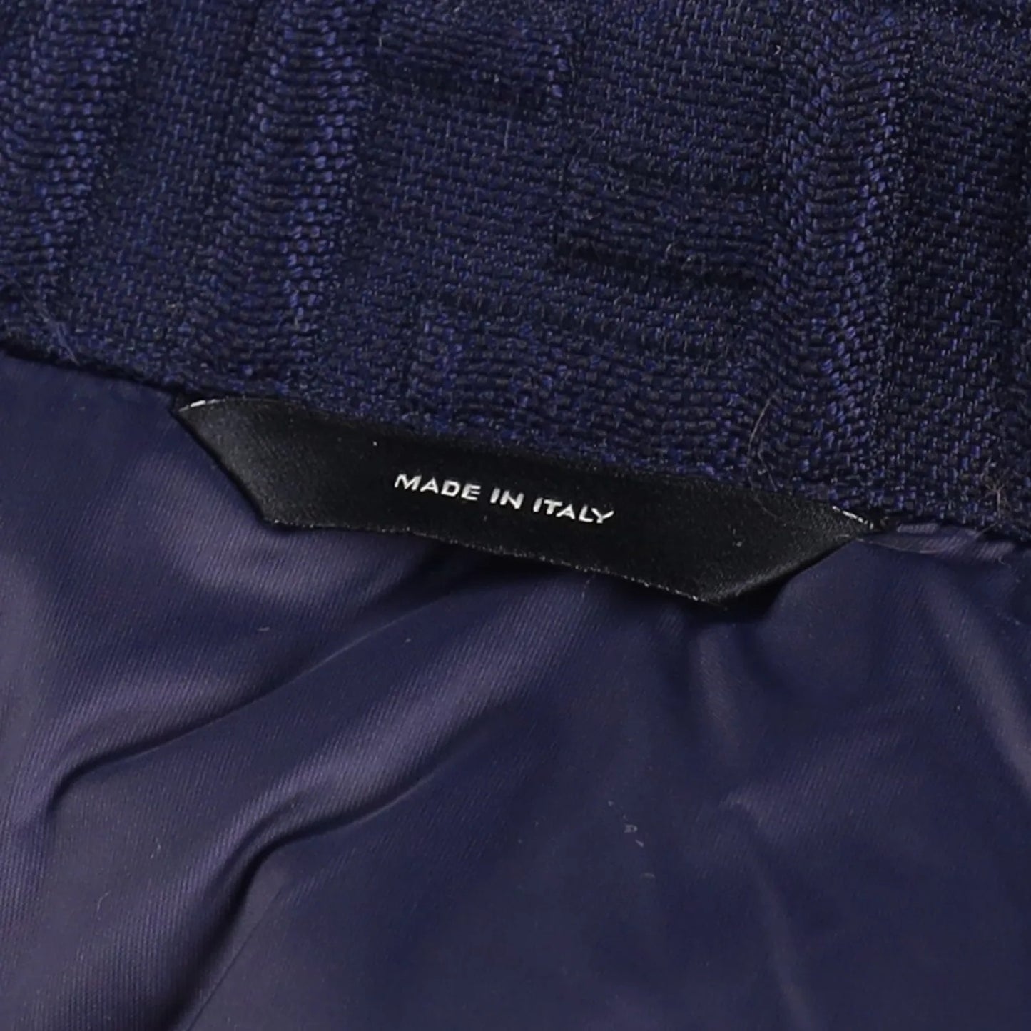 FENDI Mens Blouson Embossed Jacket Shirt Jacket Blue Knit Size 46 RRP 2150 — View 11