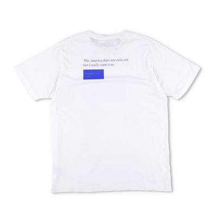 CONNER IVES Mens Short Sleeve Crew Neck T Shirt Logo White Cotton M RRP 145 — View 6