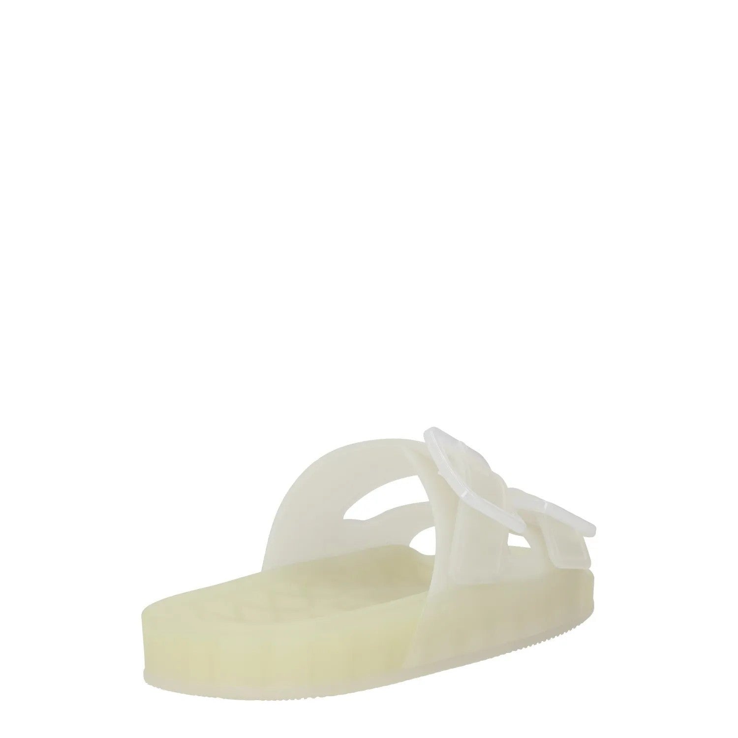 BALENCIAGA Womens Sandals White Synthetic Flat Heel Buckle UK 3.5 RRP 450 — View 6