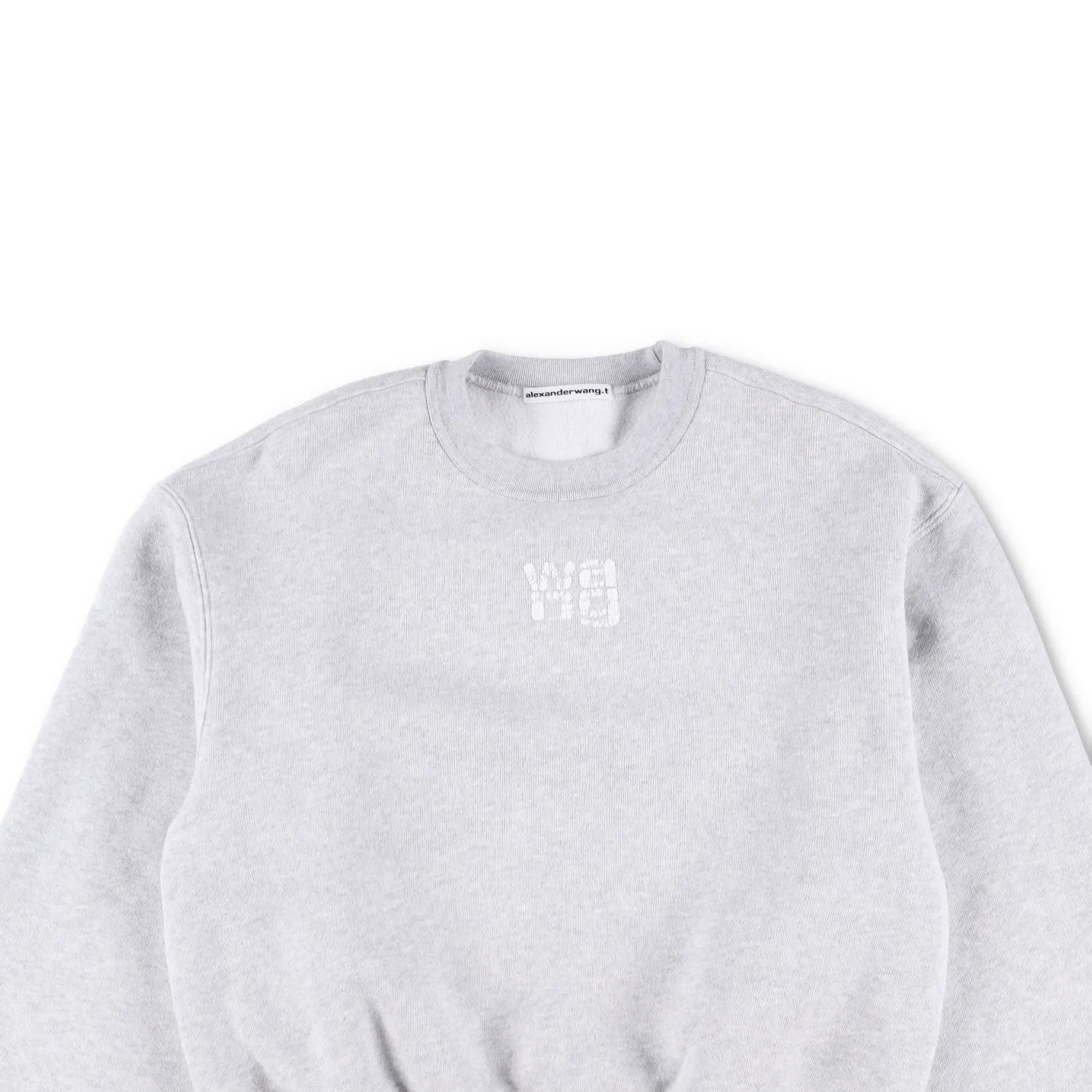 ALEXANDER WANG Womens Sweatshirt Grey Crew Neck Long Sleeve Size S RRP 250 — View 2