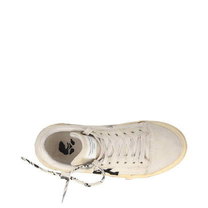 OFF-WHITE Womens Trainer White Synthetic Black Logo Low Top Lace Up UK 4 RRP 245 — View 7