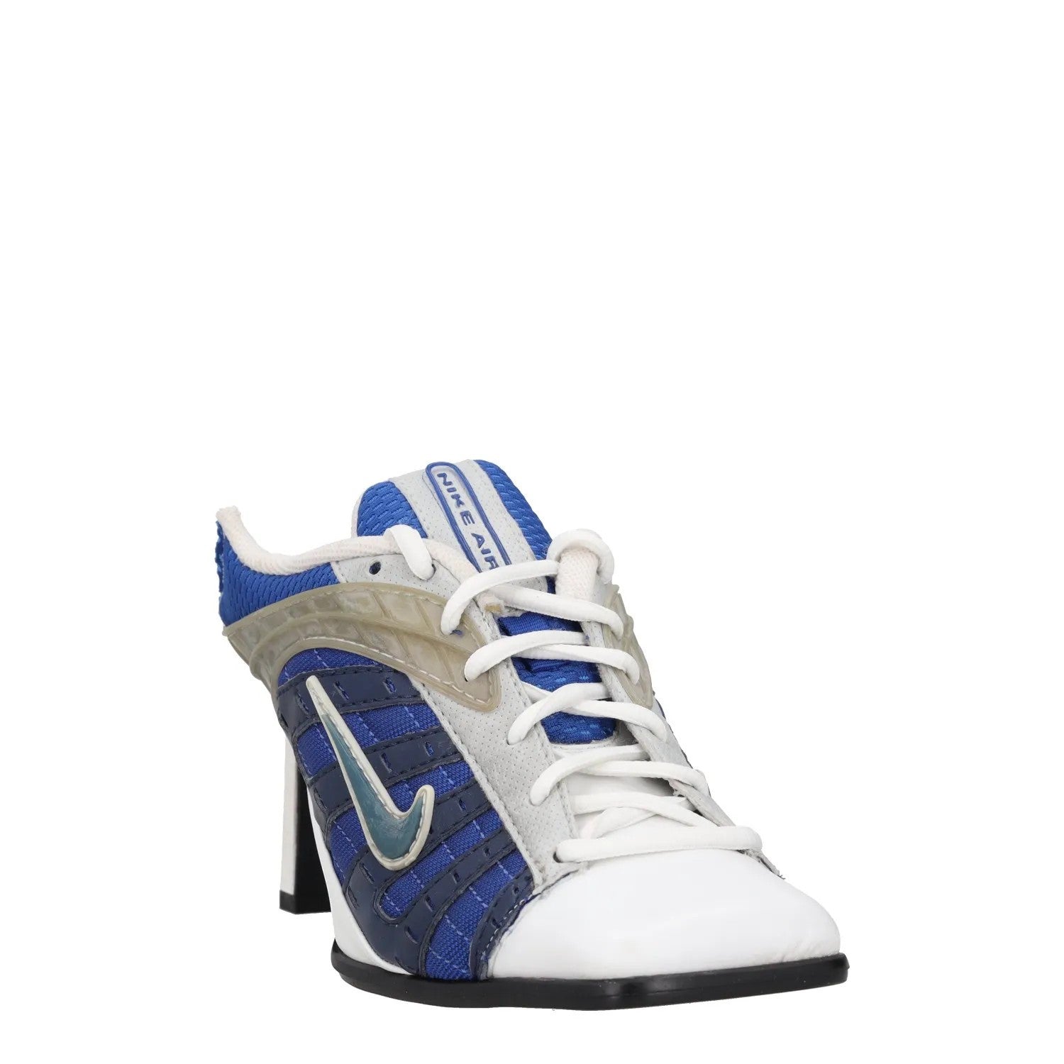 ANCUTA SARCA Womens Stiletto Mule Trainer White Blue Synthetic UK 5 RRP 750 — View 2
