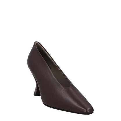 BOTTEGA VENETA Womens Mid Heel Comfort Slip On  Brown Leather Formal UK 4 RRP620 — View 2