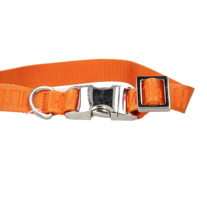VERY IMPORTANT PUPPIES Standard Dog Collar Orange Adjustable One Size RRP 220 — View 8