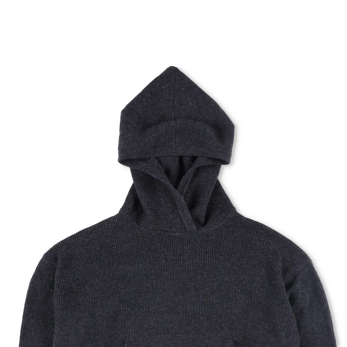 NANUSKHA Womens Cropped Hoodie Grey Front Pocket Pullover Size S RRP 320 — View 2