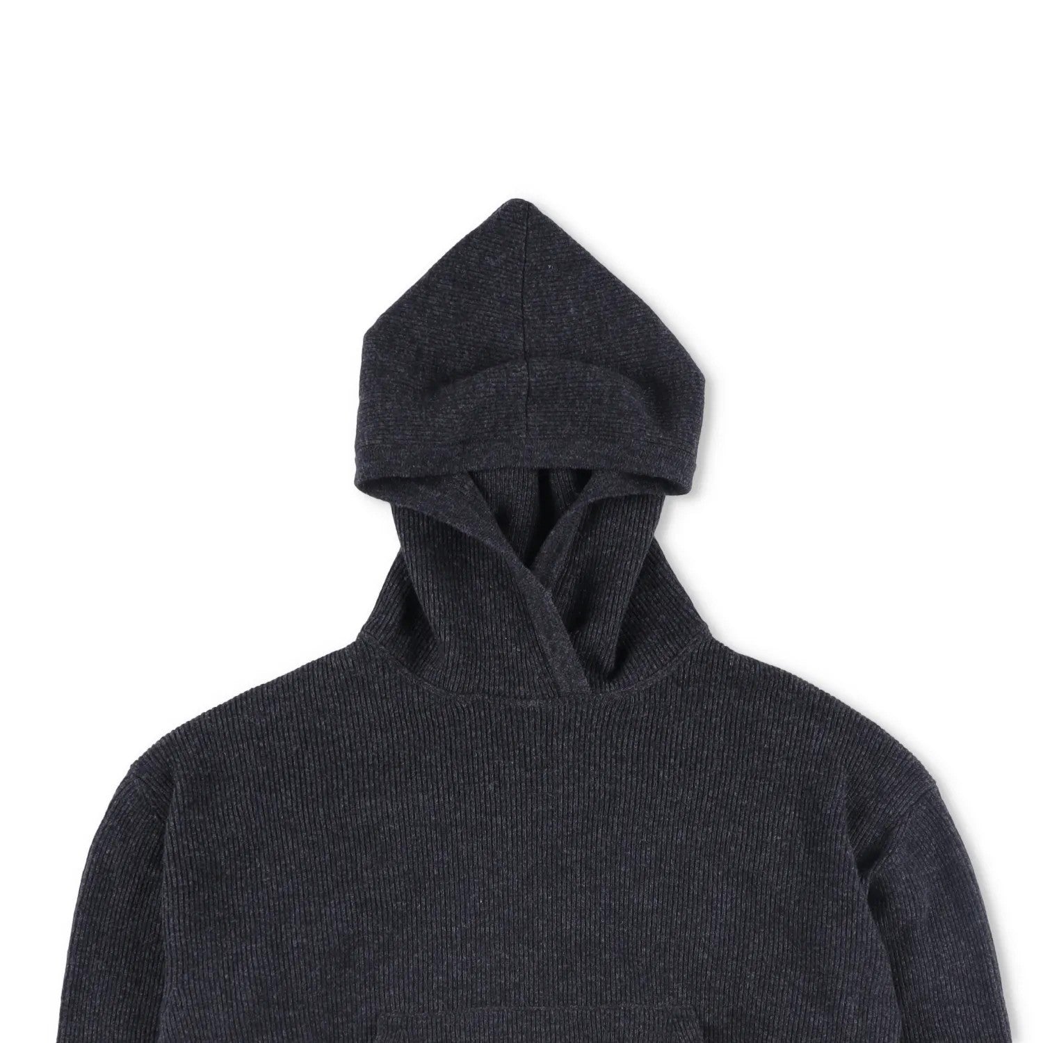 NANUSKHA Womens Cropped Hoodie Grey Front Pocket Pullover Size S RRP 320 — View 2