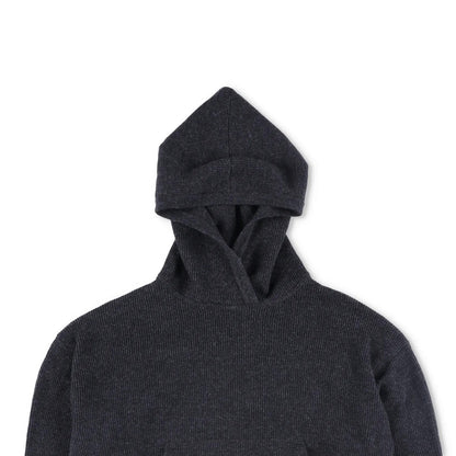 NANUSKHA Womens Cropped Hoodie Grey Front Pocket Pullover Size S RRP 320 — View 2