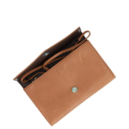 THE ROW Womens Envelope Wallet Brown Leather Folding One Size RRP 1290 — View 6
