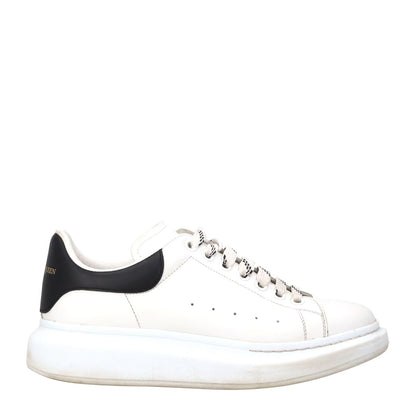 ALEXANDER MCQUEEN Mens Chunky Sneakers White Black Low Top Lace Up EU 42 RRP 450