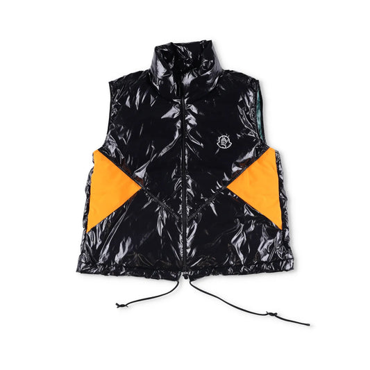 MONCLER GENIUS X Alicia Keys Mens Chelsea Vest Waistcoat Gillet Black 1 RRP 931 — View 2