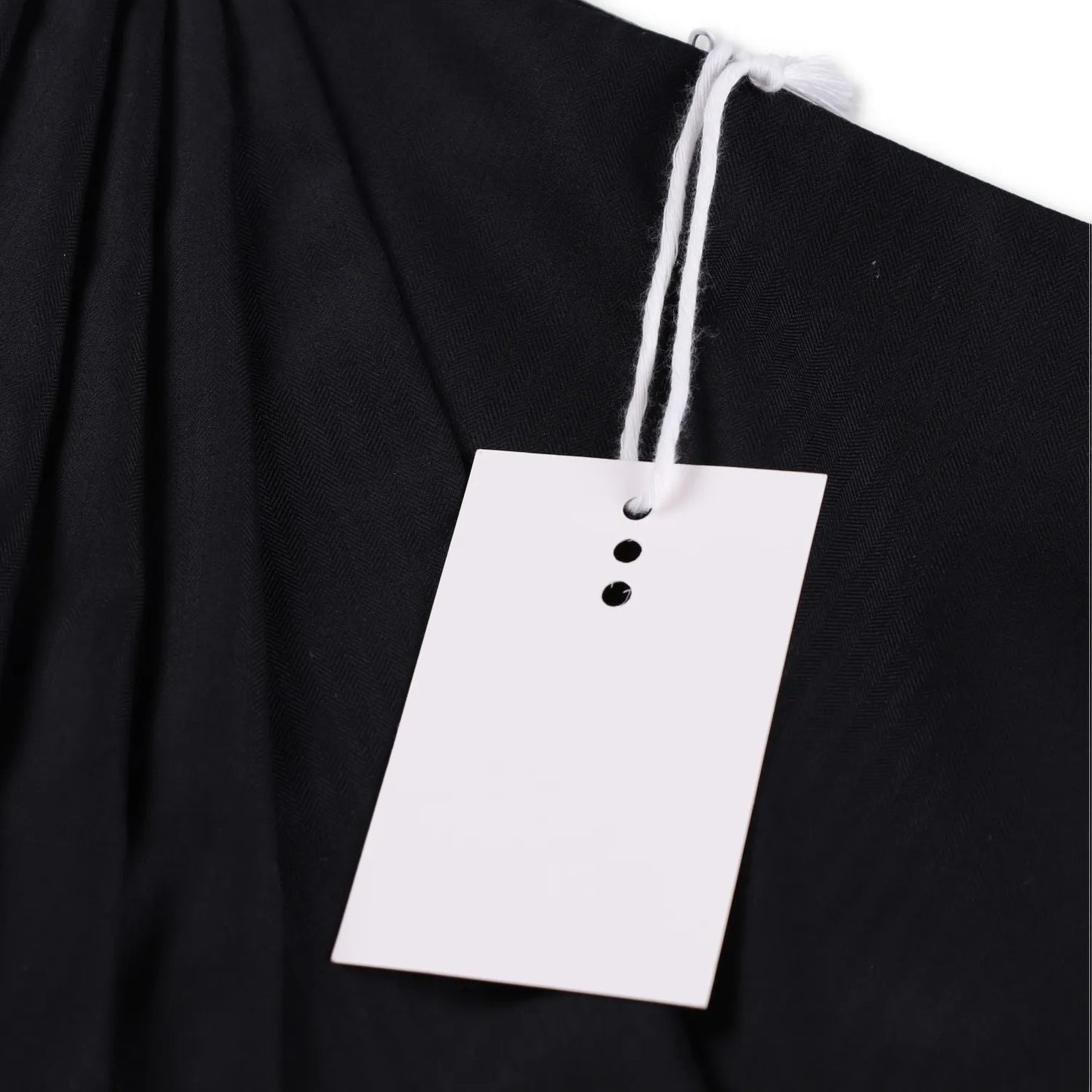 RACIL Women Misha Herringbone Wool High Waisted Mini Draped Skirt Black 3 RRP420 — View 6