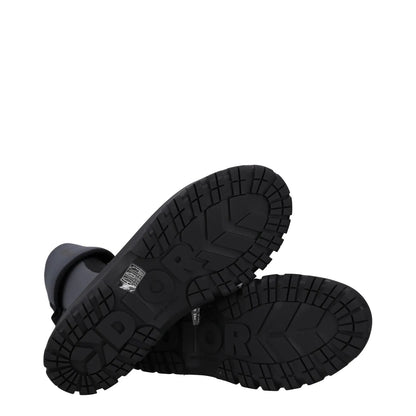 DIOR HOMME Mens Garden Rain Boots Black Synthetic Waterproof UK 12 RRP 855 — View 8