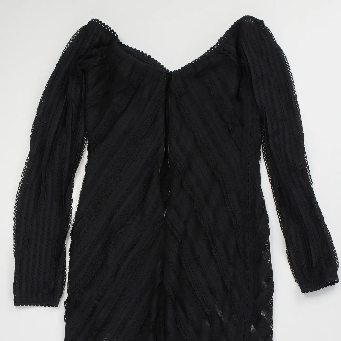 CHARO RUIZ IBIZA Womens Jumpsuit Off Shoulder Long Sleeve Black Size M RRP 425 — View 8