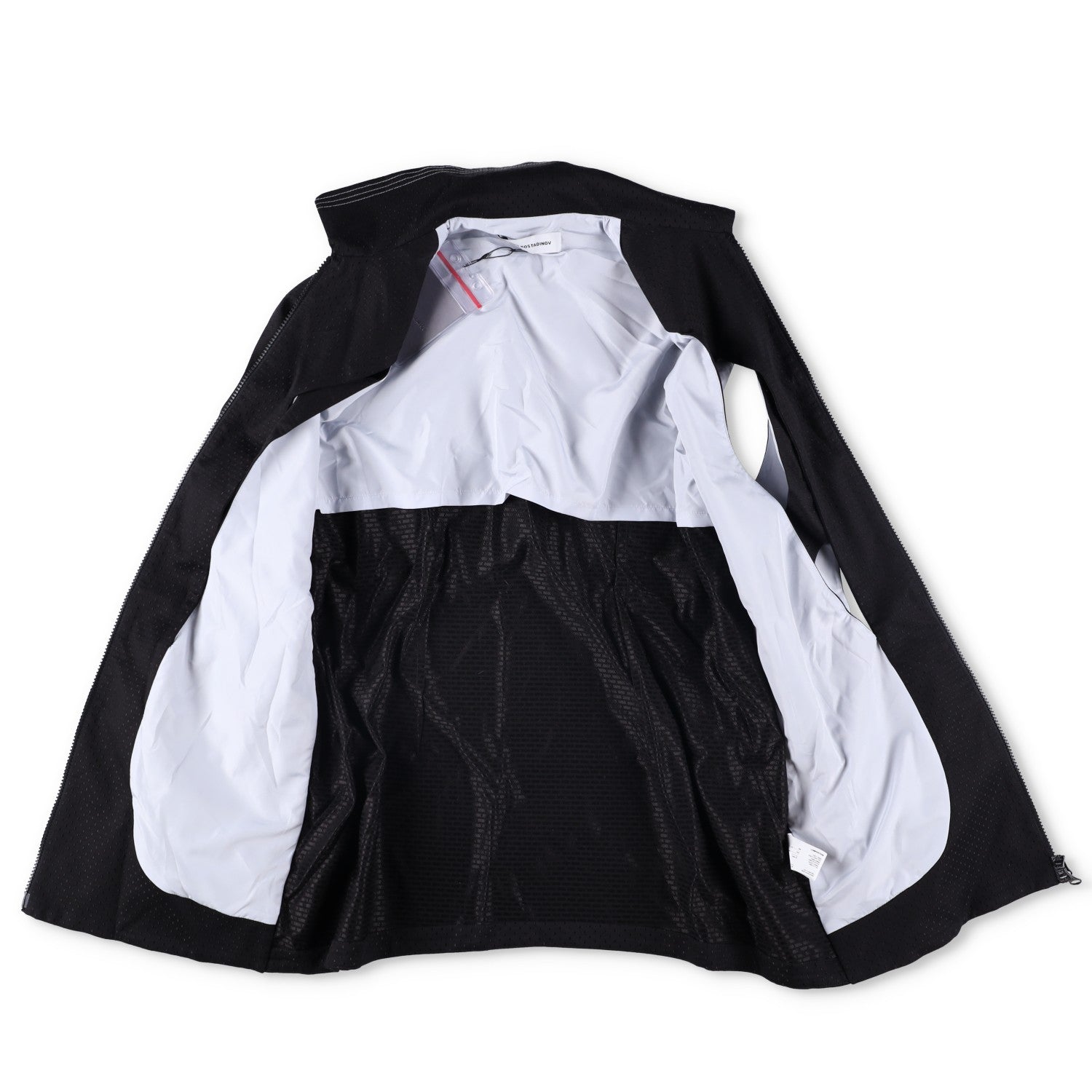 KIKO KOSTADINOV Black Hydra Shell Jacket Mens Size 52 Cotton Viscose RRP900 — View 8