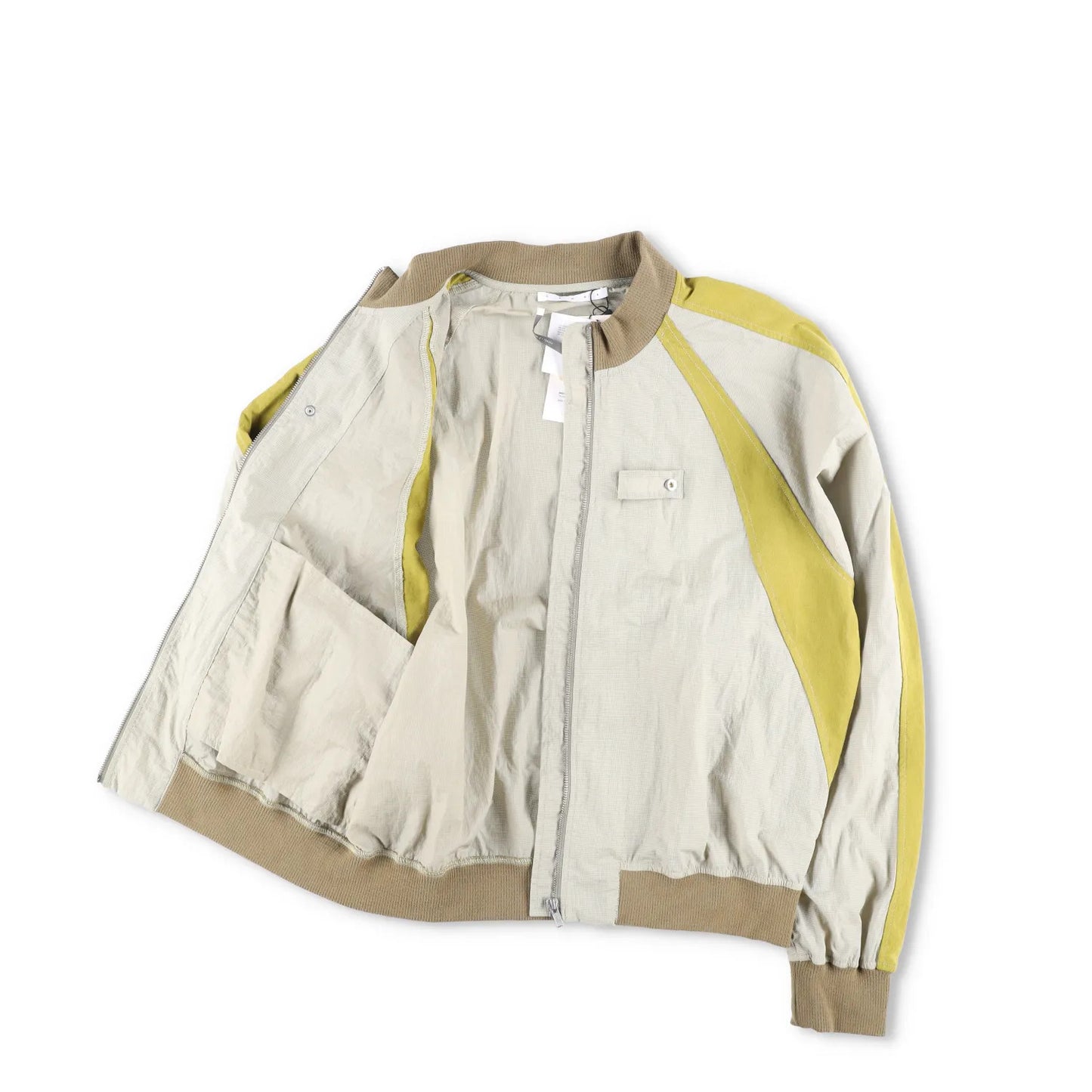 RANRA Mens Thussar Zip Sweatshirt Olive Accents Full Zip Neutrals Size L RRP 550 — View 6