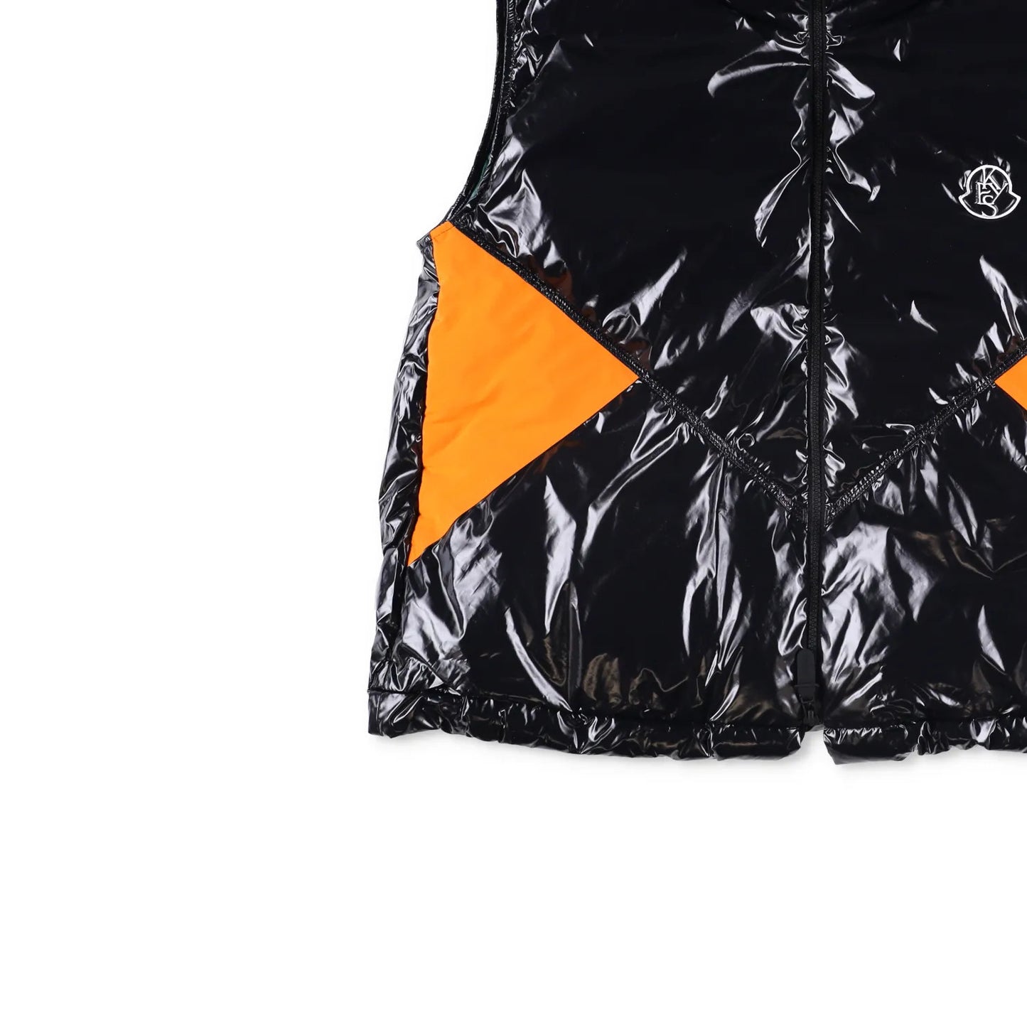MONCLER GENIUS X Alicia Keys Mens Chelsea Vest Waistcoat Gillet Black 1 RRP 931 — View 4