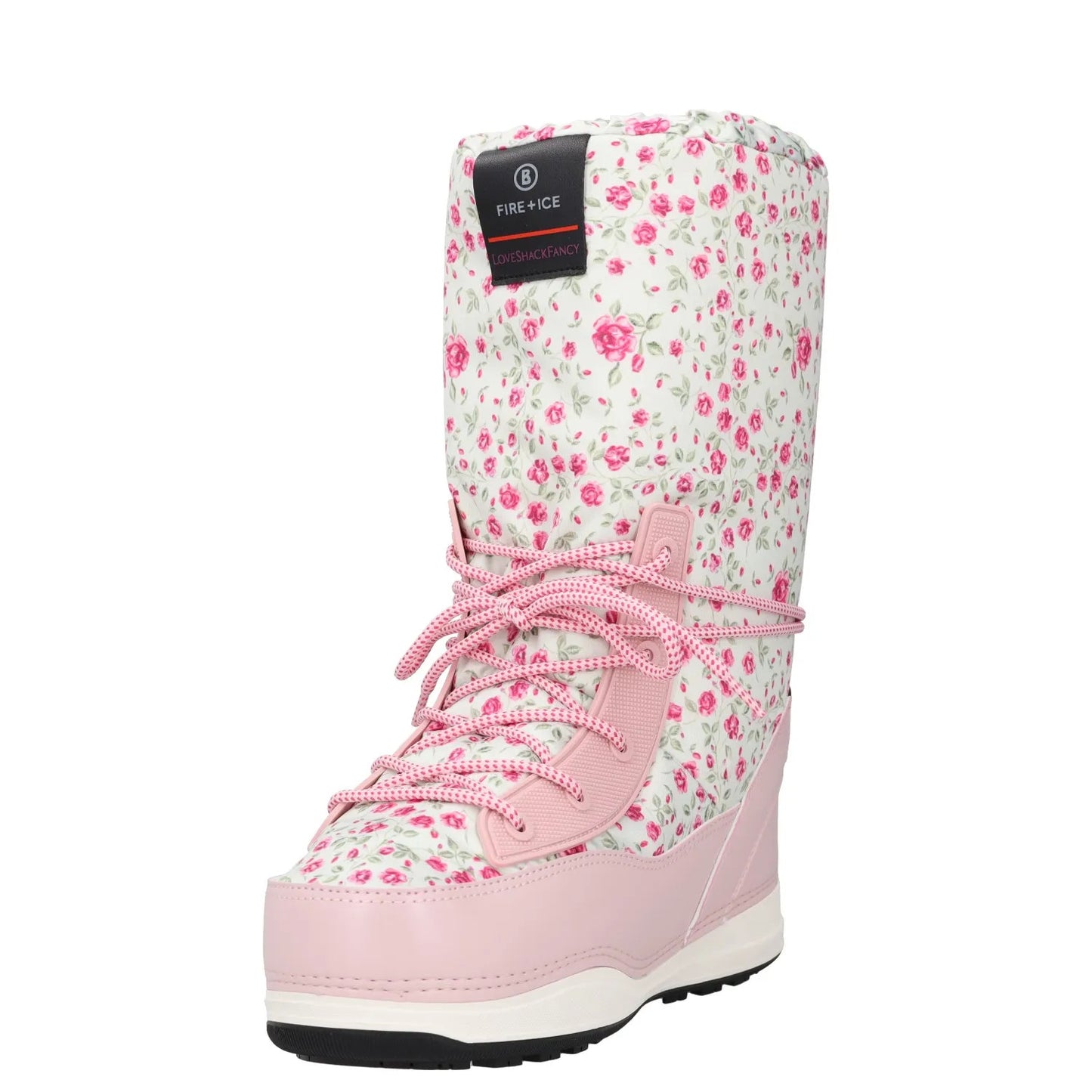 BOGNER Womens Snowboot Multicoloured Pink White Synthetic High Top UK 6 RRP 275 — View 3