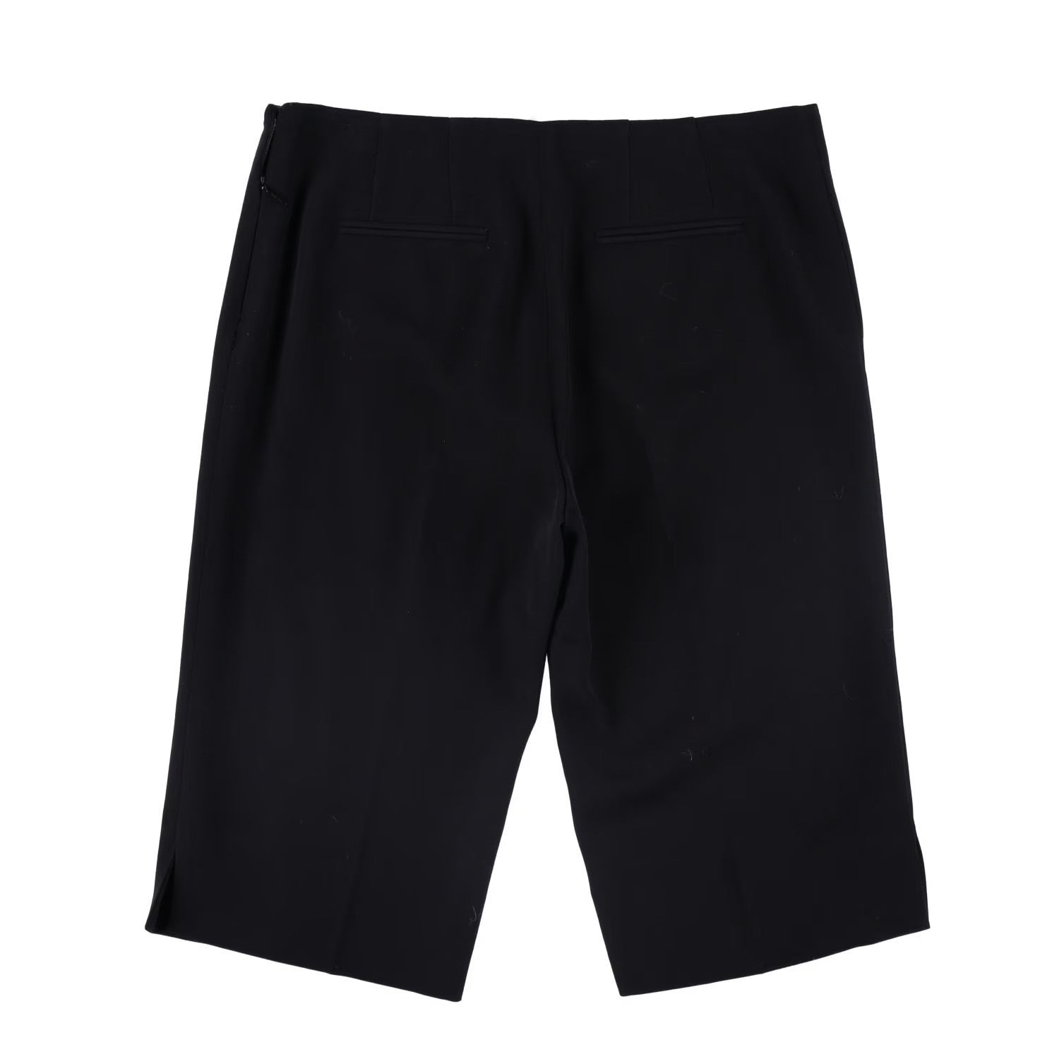 THE ROW Womens Juna Shorts Tailored Black Zip Closure Size 2 RRP 828.6 — View 10