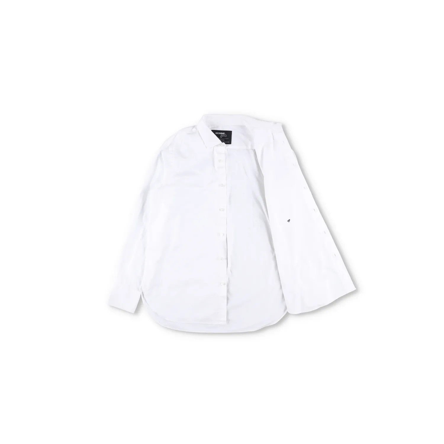 HOMMEGIRLS Womens Classic Shirt Long Sleeves Button-Up White Size M RRP 185 — View 6